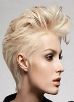  fryzury krótkie włosy blond,  obszerna galeria  ze zdjęciami fryzur dla kobiet w serwisie z numerem  84